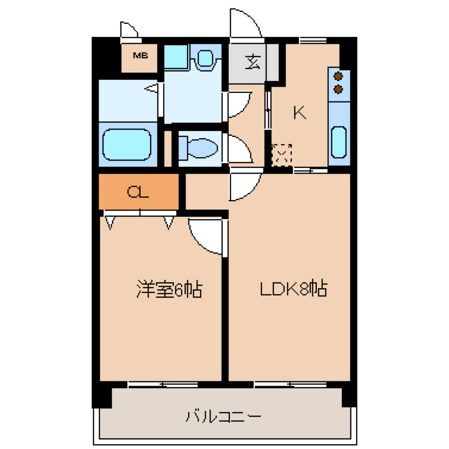 アーニスト新合川の物件間取画像